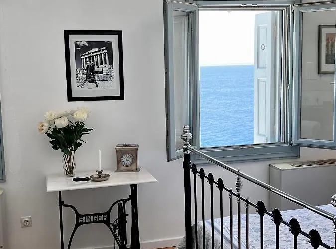 别墅 Casa Bianca Of Kea Melissaki